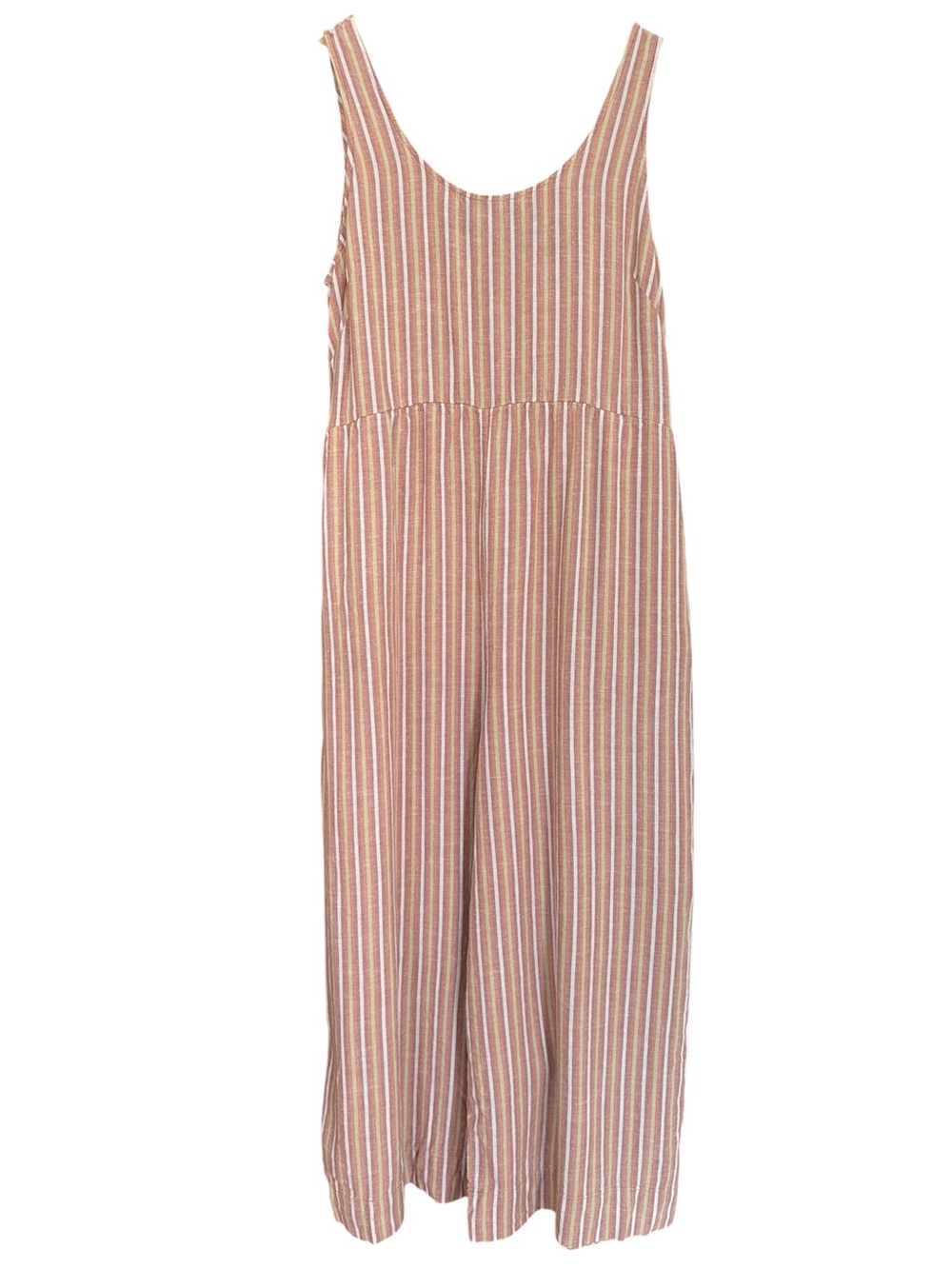 Patagonia Garden Island Jumpsuit Wide Legs Cropped Hemp Tencel Lyocell  Sz Small